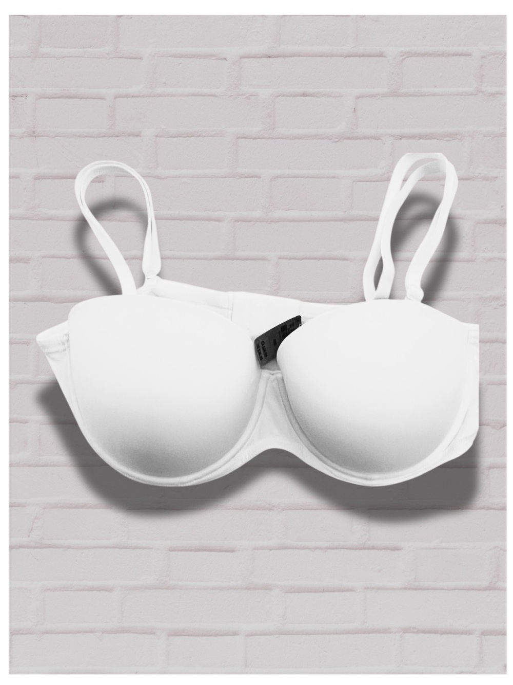 PINK Victoria's Secret 40D Push Up Underwire White T-shirt Bra Convertible NWT